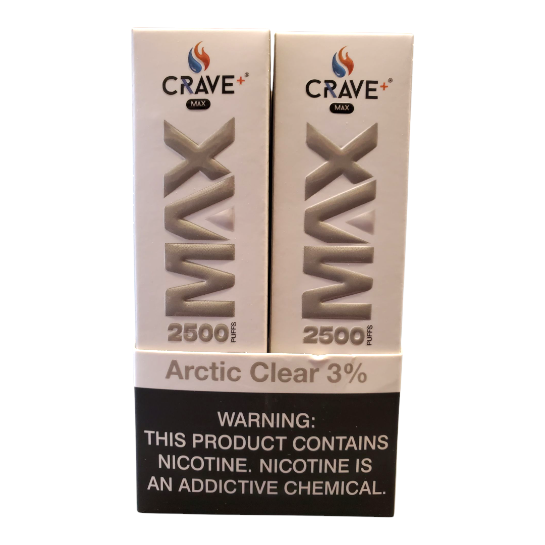 CRAVE MAX ARCTIC CLEAR 3%