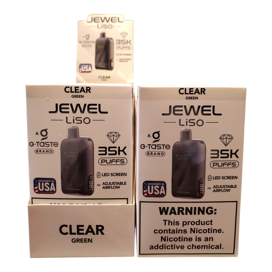 MA-GTASTE JEWEL LISO 35K CLEAR GEEN 5%