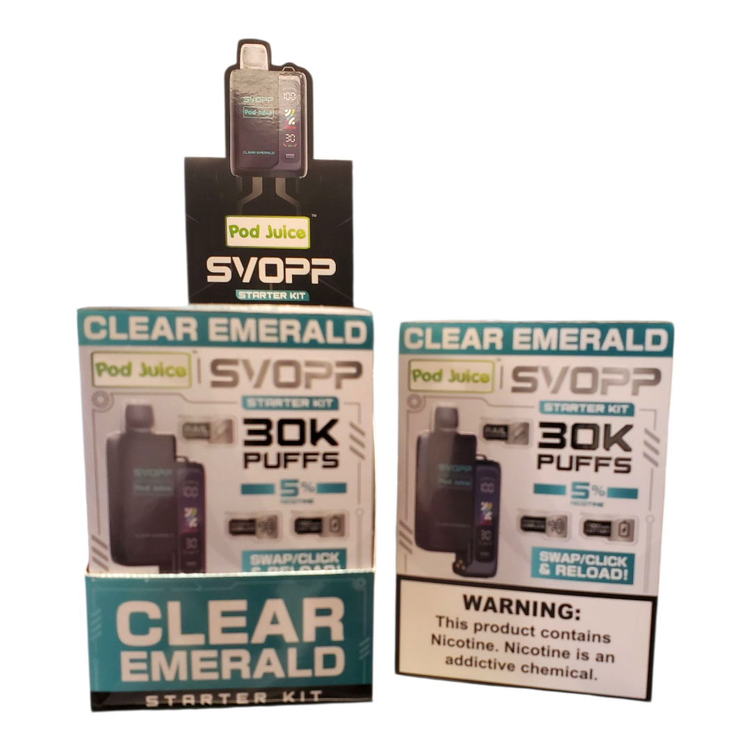 POD JUICE SVOPP CLEAR EMERALD 5%