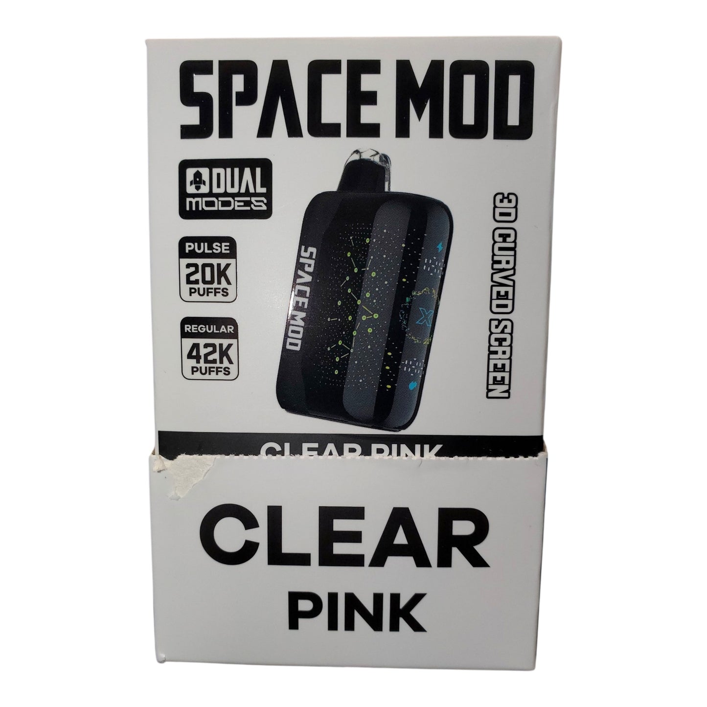 SPACE MOD CLEAR PINK 42K 3%