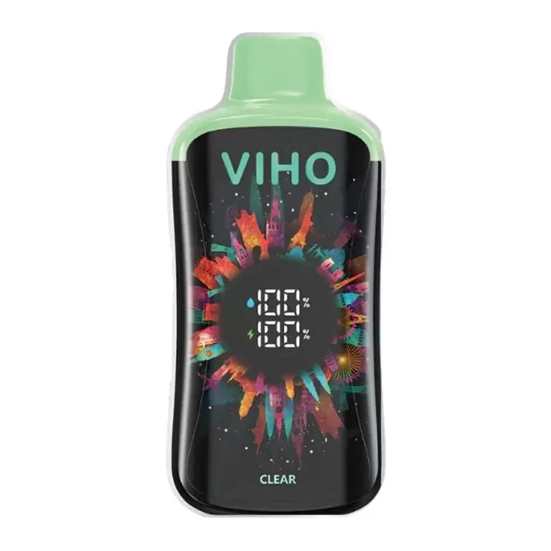 VIHO SUPERCHARGE PRO 20000 PUFFS 5% CLEAR