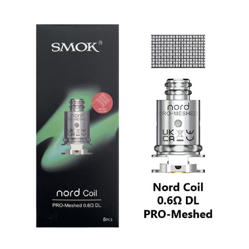 SMOK NORD PRO MESHED 0.6 DL COIL 5CT