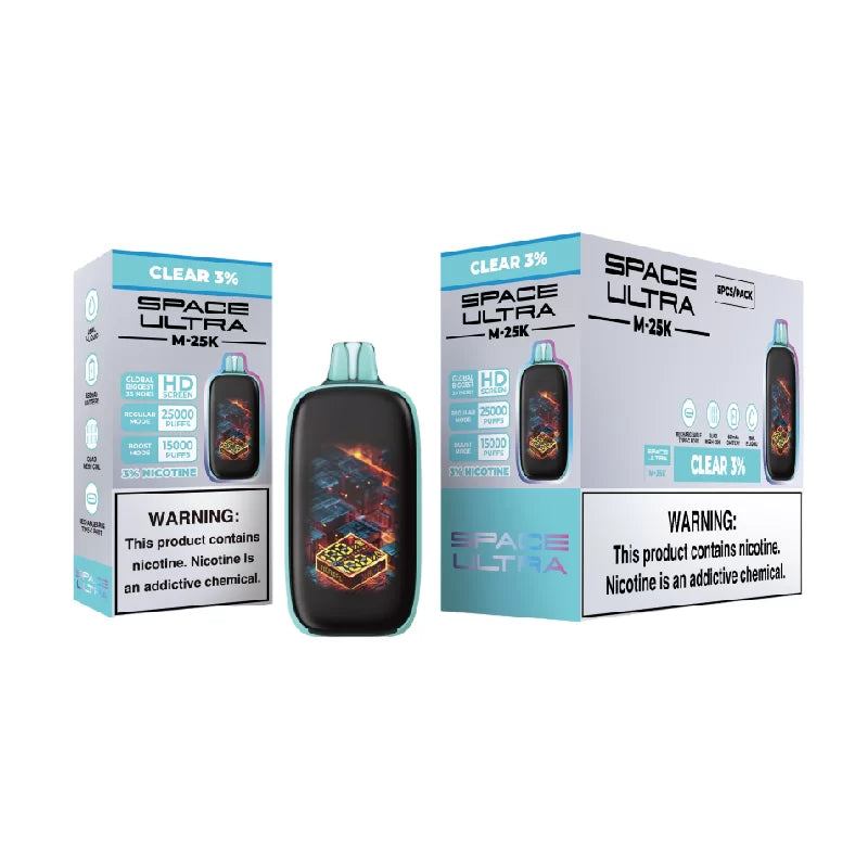 SPACE ULTRA M 25k clear 3%