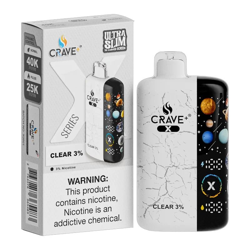 CRAVE ULTRA SLIM CLEAR 3% 40000PF