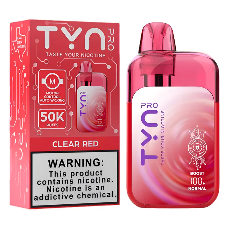 TYN PRO CLEAR RED 5% 50K