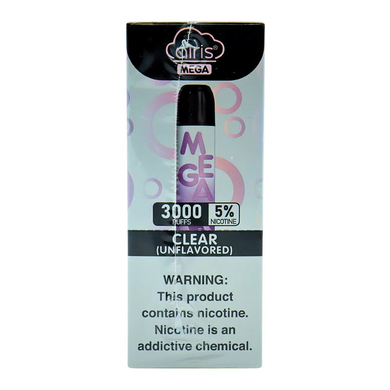 AIRIS MEGA 5% CLEAR UNFLAVODER 3000PF