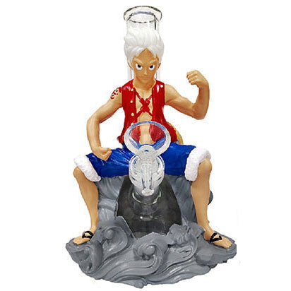 8" Clay Pirate Water Pipe - with 14M Bowl