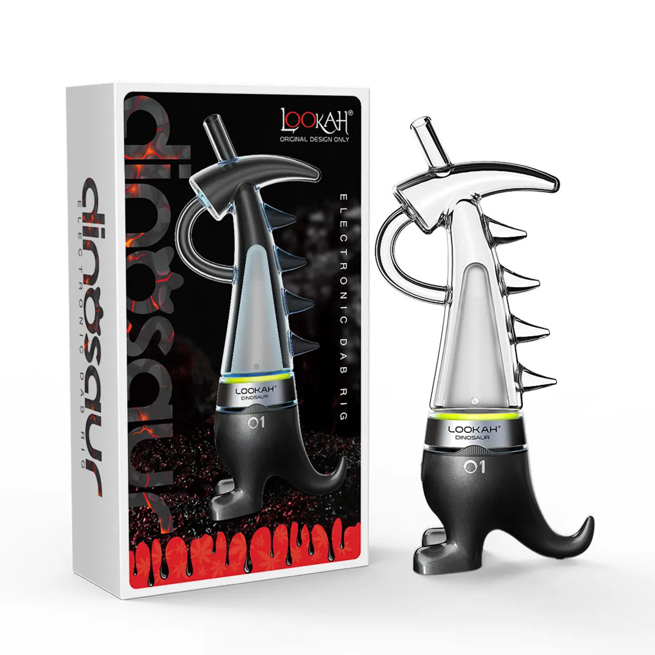 Lookah - Dinosaur 950mAh Electric Dab Rig Vaporizer Kit