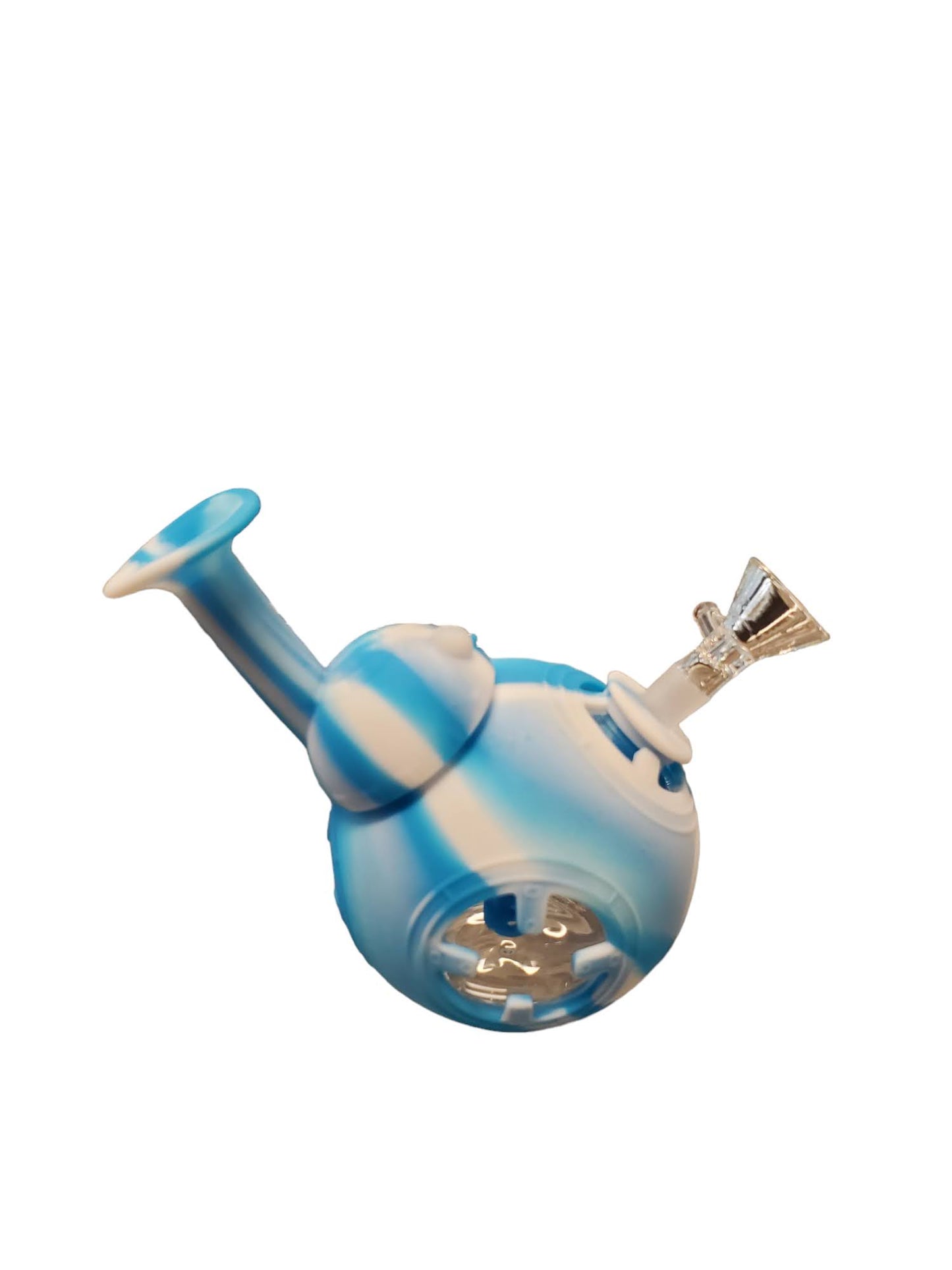 5" Silicone Submarine Water Pipe - with 14M Bowl & 4mm Banger