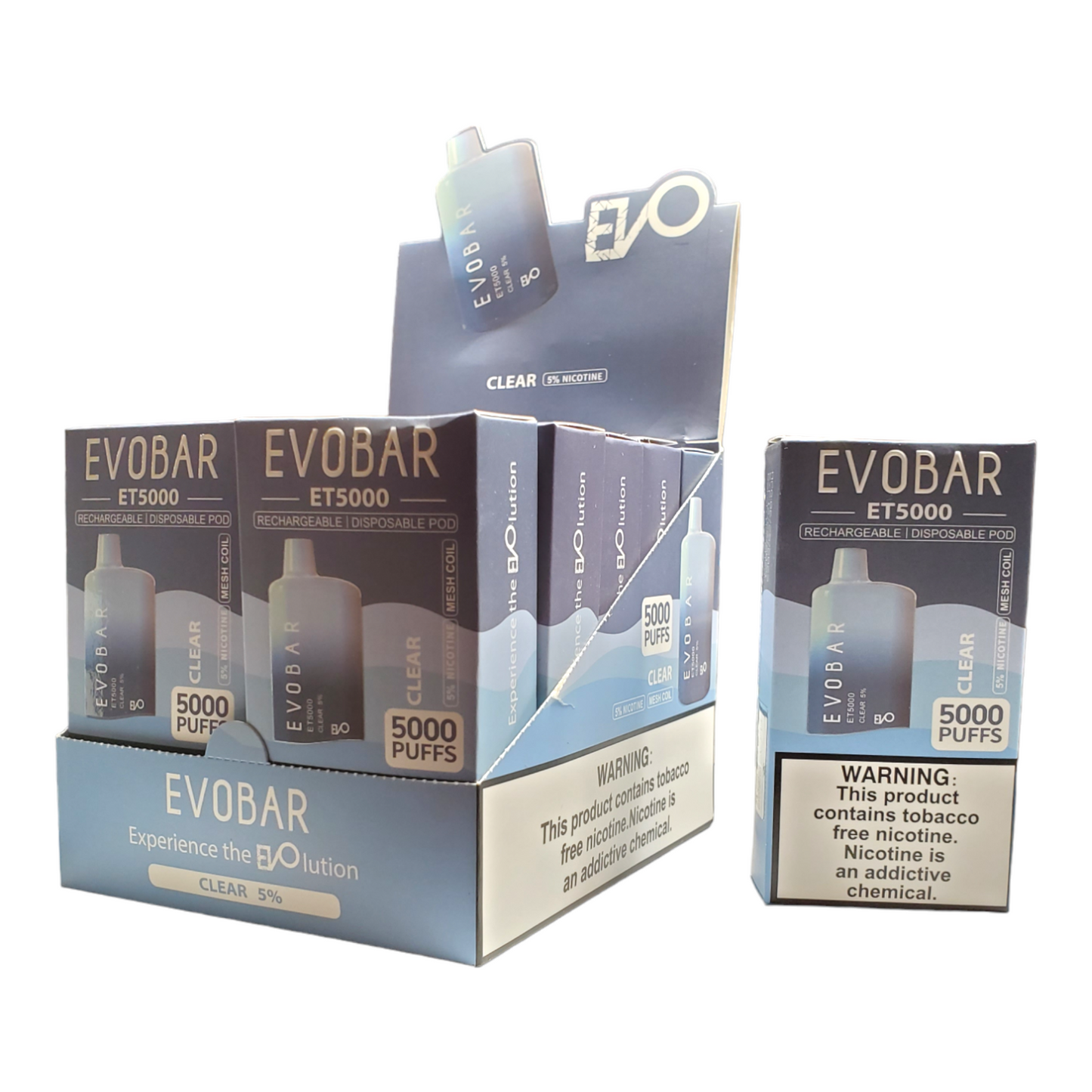 EvoBar ET5000 Clear 5%