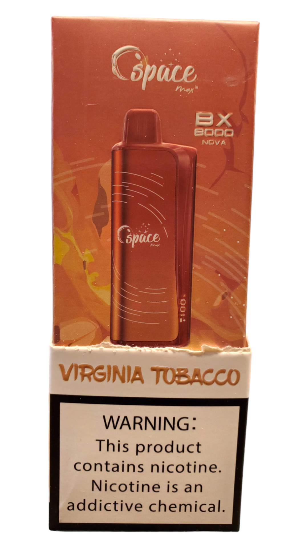 Space max nova BX 8000 Virginia Tobacco 5%