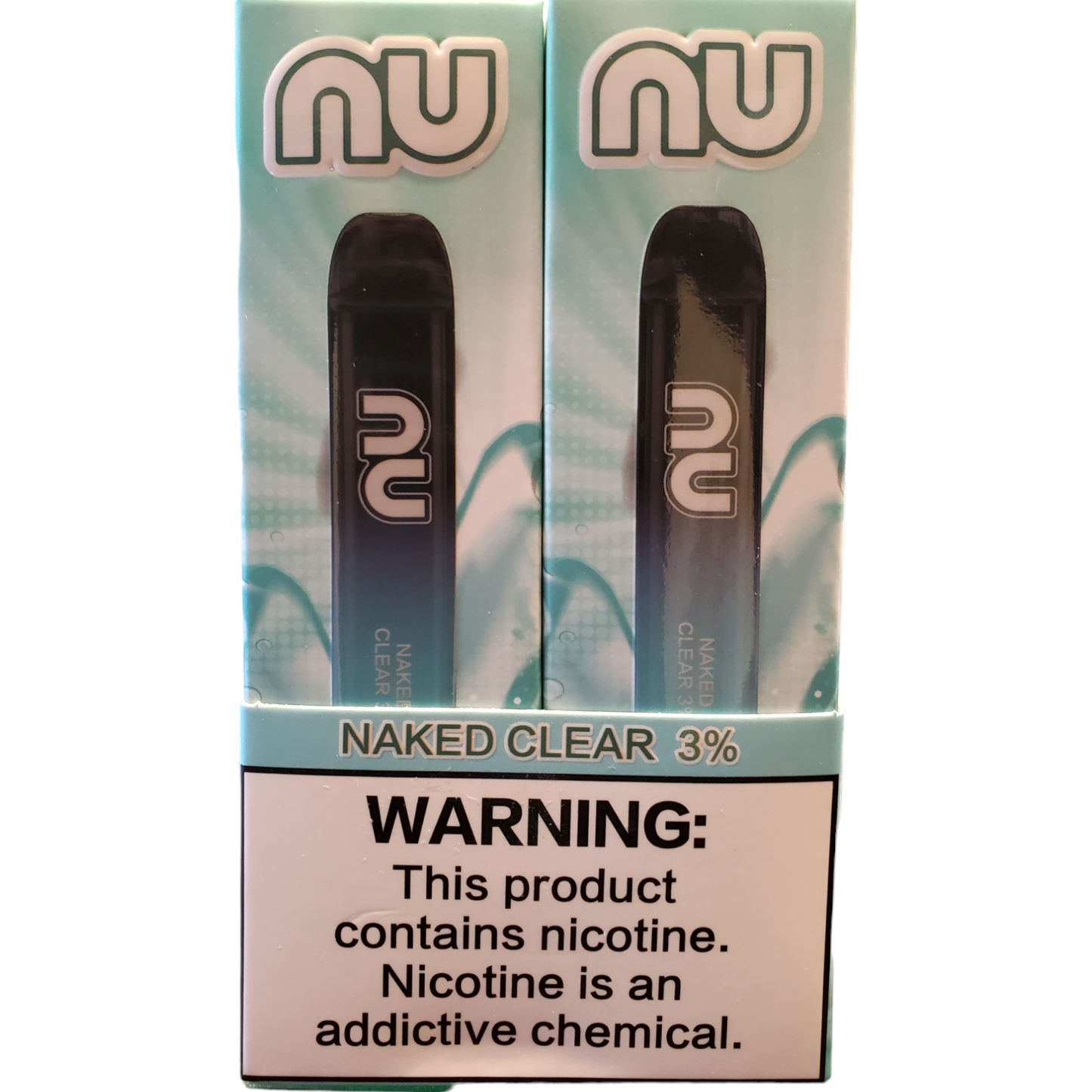 NU Naked Clear 3% 2500 Puffs