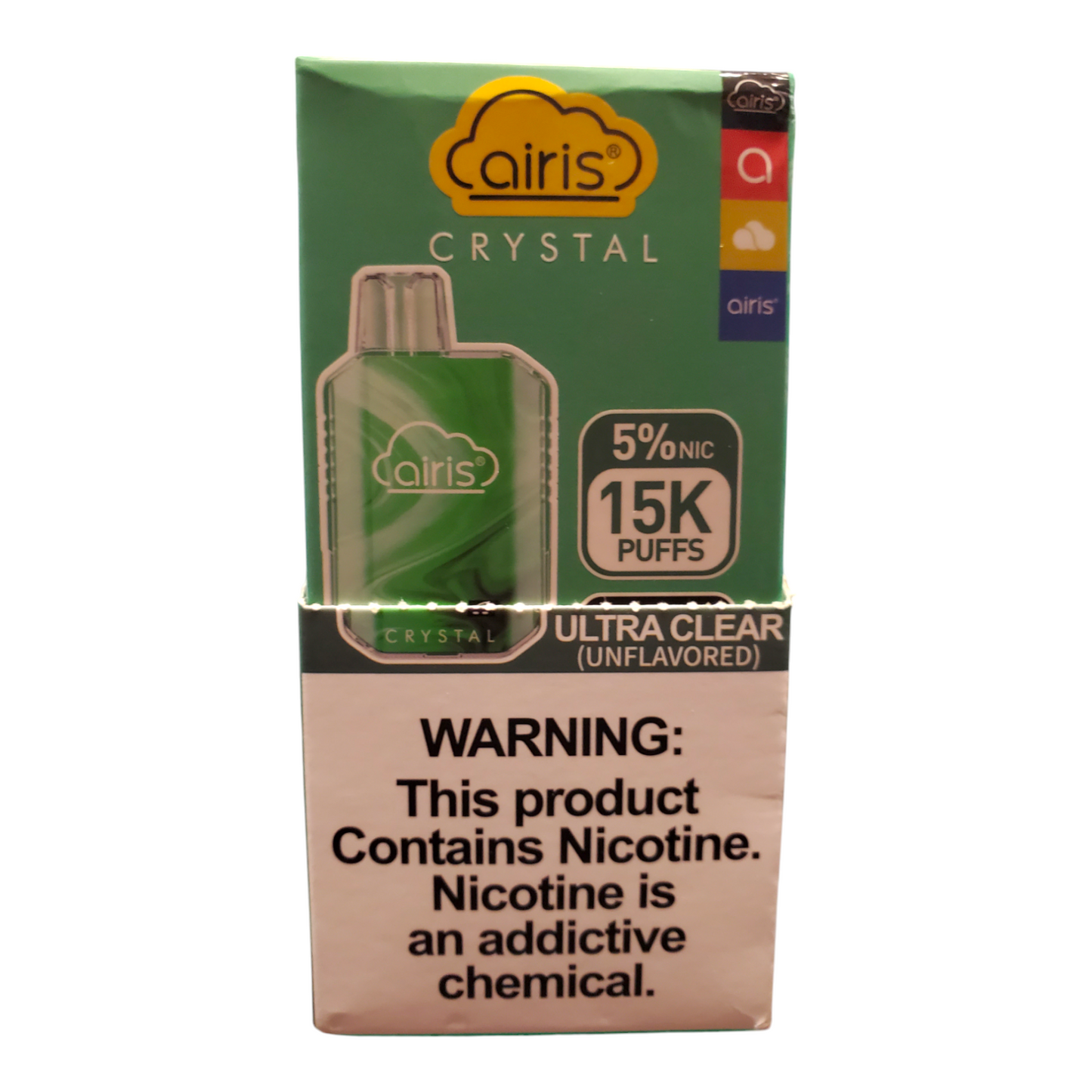 airis crystal 5% 15K ultra clear