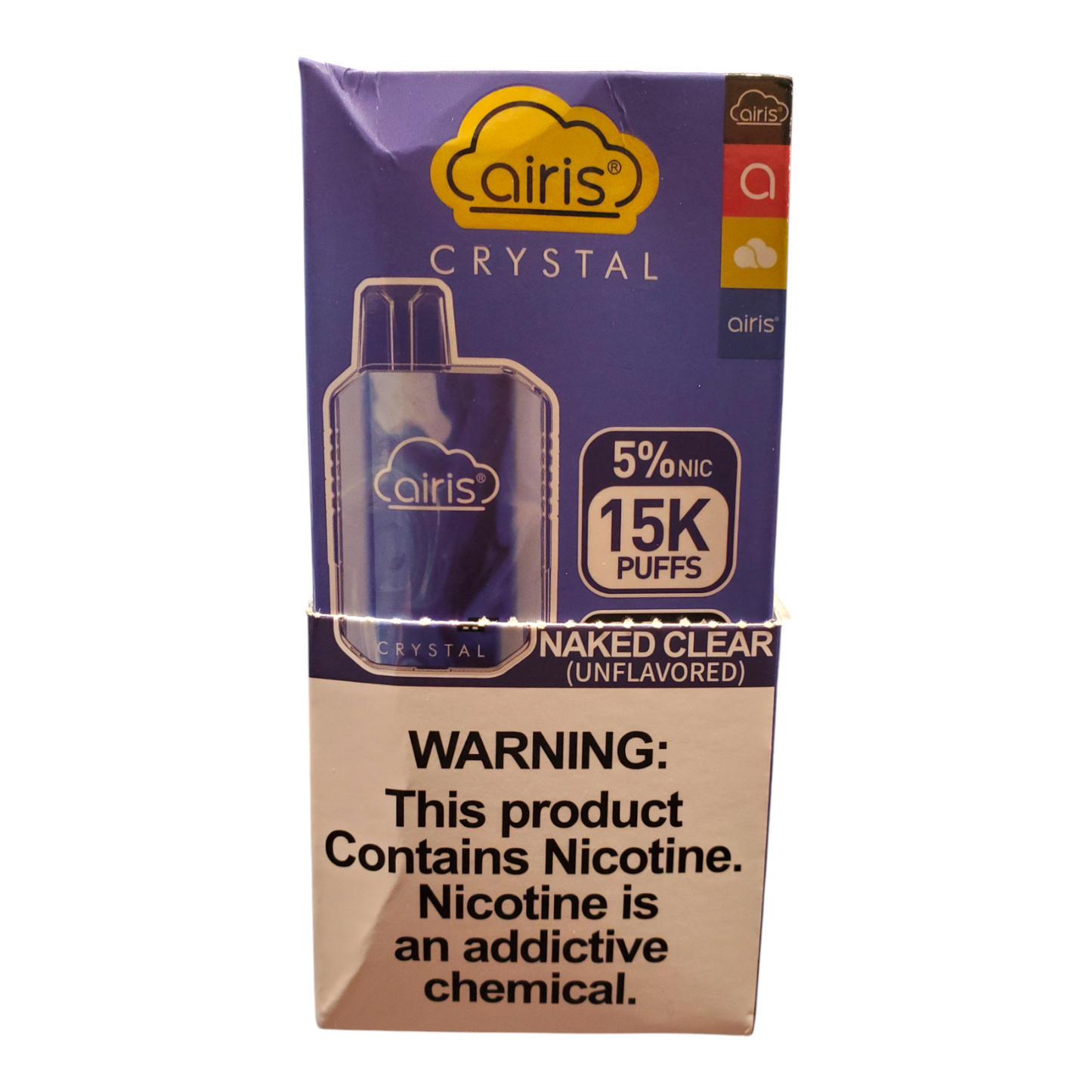 airis crystal 5% 15K naked clear