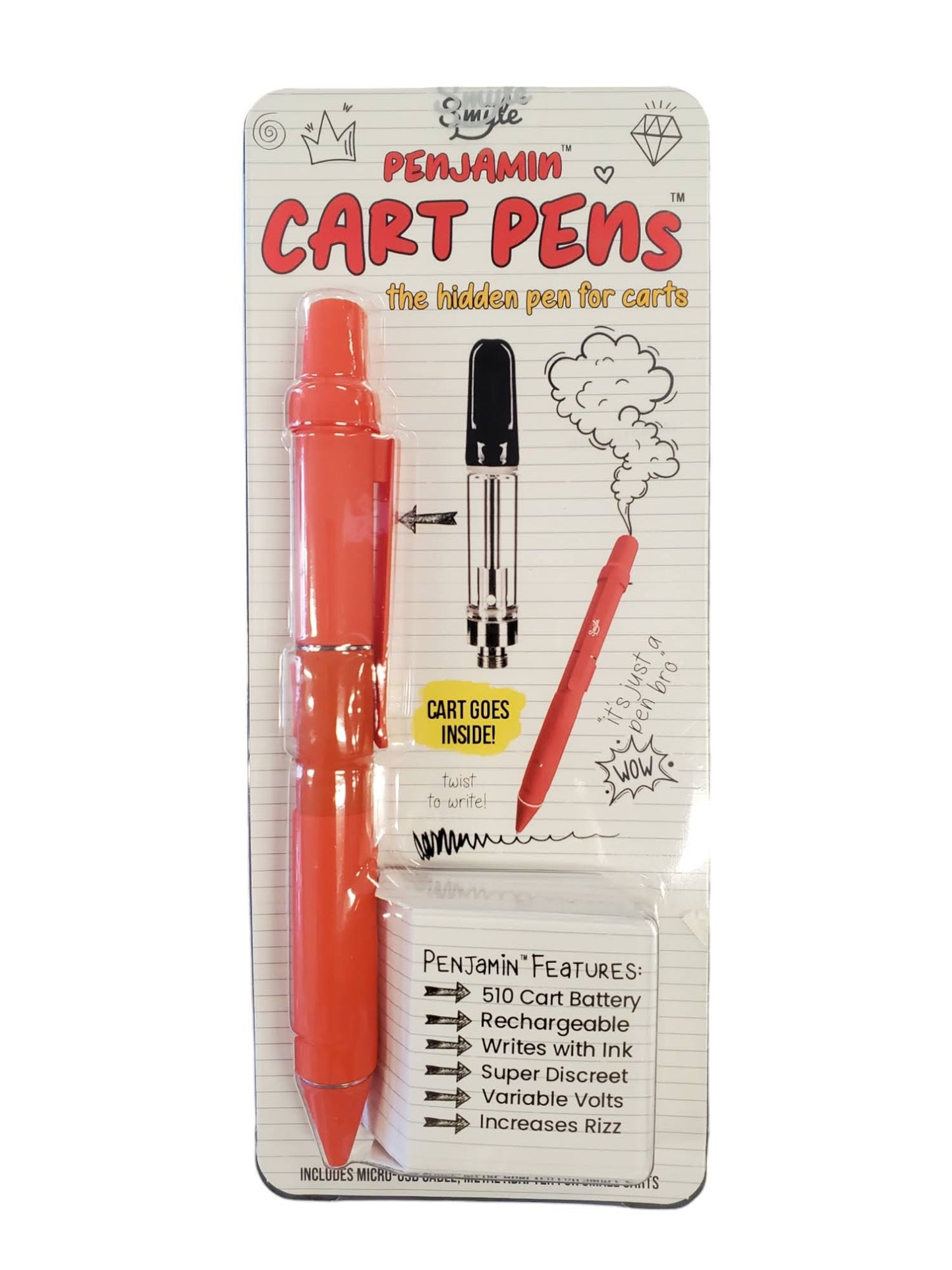 Smyle™ Labs - Cart pens Penjamin Stealth Carto Battery