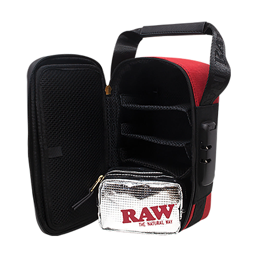 RAW Dank Locker CarryRawl w/ Full Foil Terp Bag | 9" x 5"