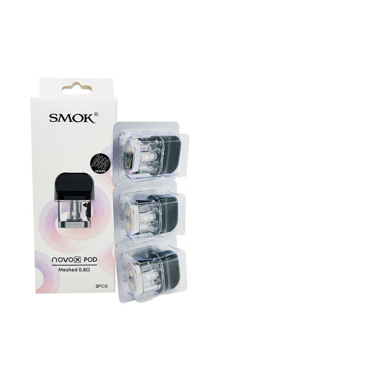SMOK - Novo X 2ml Replacement Pods Meshed 0.8 - Pack of 3