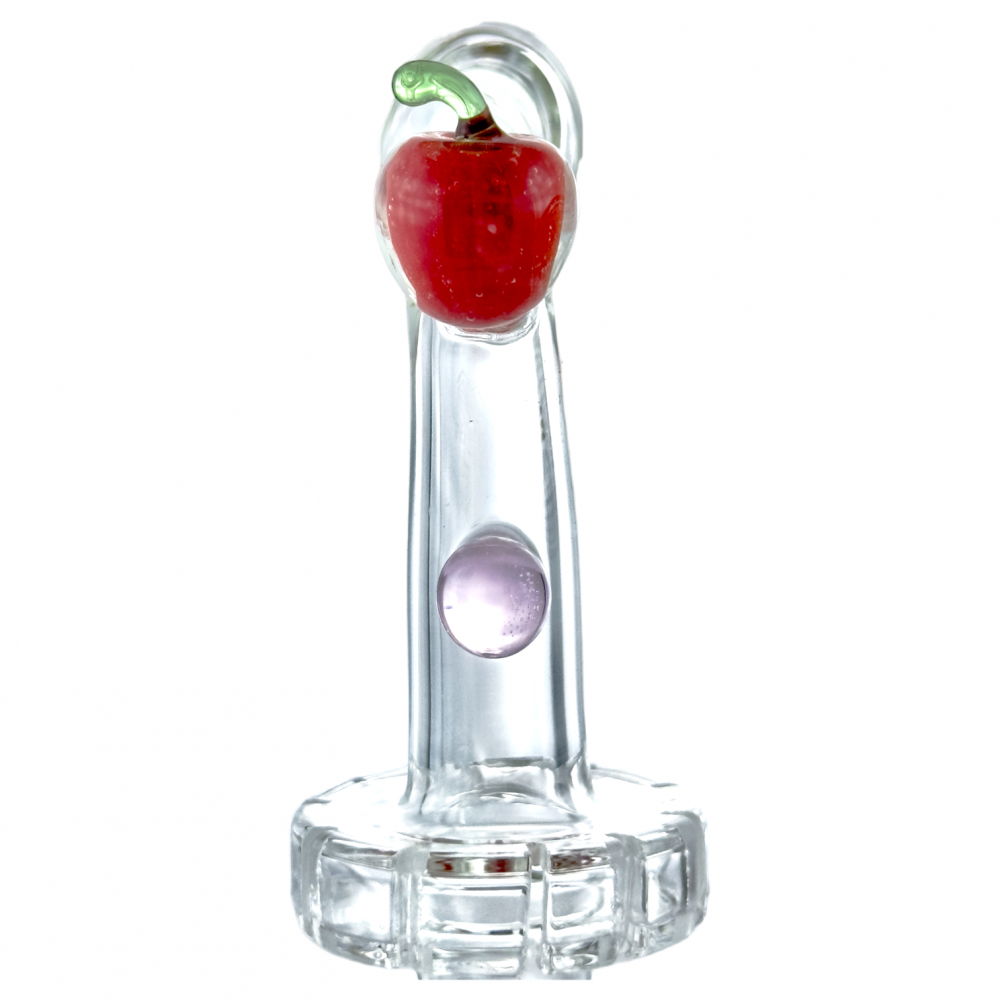 On Point Glass - 6" "The Apple Of My Eye" Sipper Water Pipe