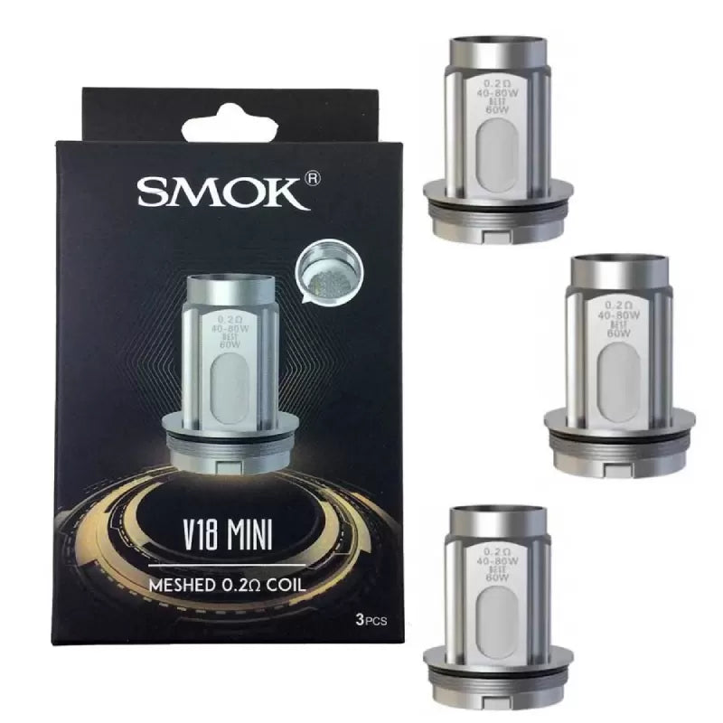 SMOK V18 MINI MESHED PODS 0.2OHMS 3PCS