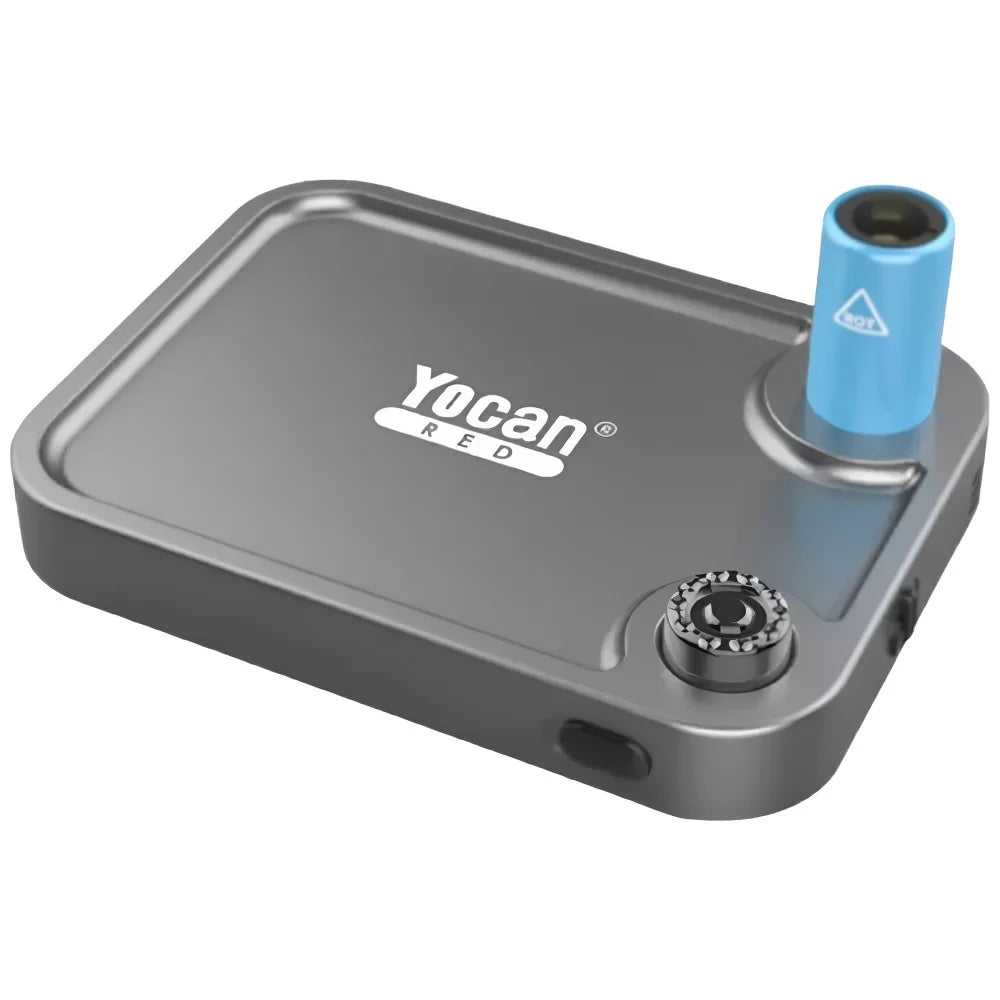 Yocan Red Slate 2-in-1 Torch And Tray | 5.7" x 4.1"