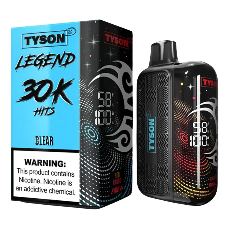 TYSON 2.0 LEGEND 30000 PUFFS CLEAR