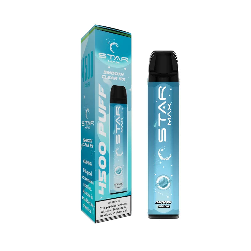 STARMAX 5% SMOOTH CLEAR 4500 PUFFS