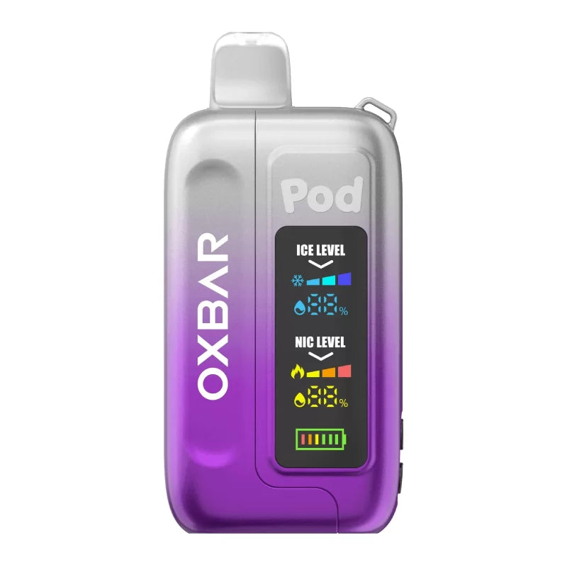 POD JUICE OXBAR ICE-NIC CONTROL  35000PF CLEAR PRISM (VIRGO II)
