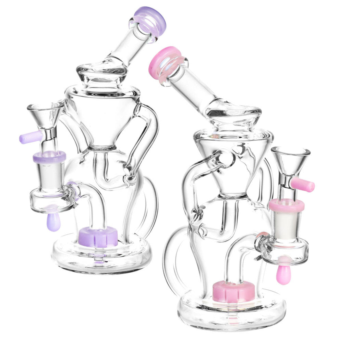 Infinite Cosms Recycler Water Pipe - 7" /14mm F