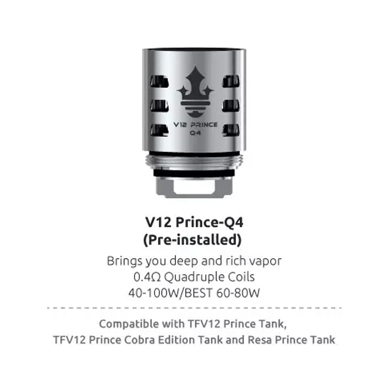 SMOK - TFV12 Prince Tank Coils - Pack of 3