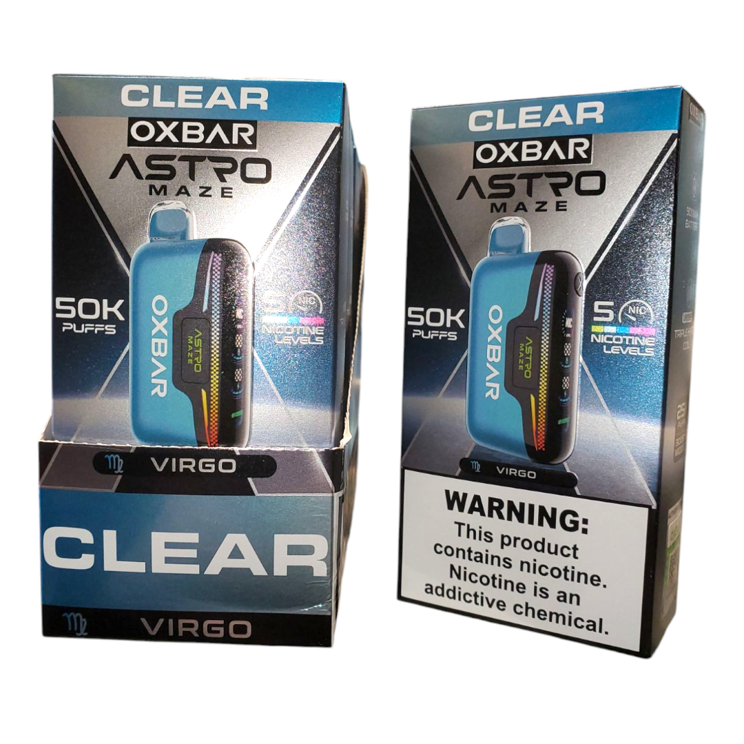 OXBAR ASTRO MAZE CLEAR 50K VIRGO