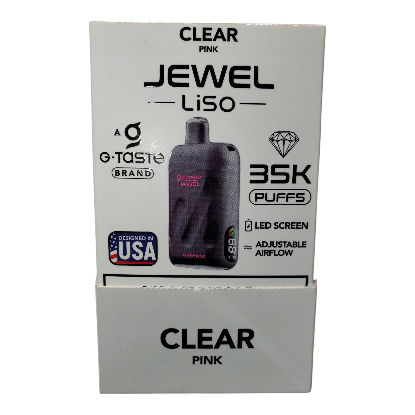 MA-GTASTE JEWEL LISO 35K CLEAR PINK  5%