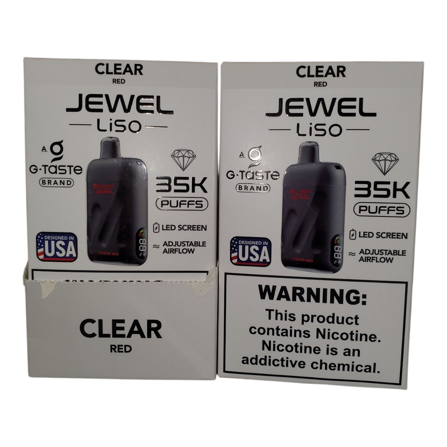 MA-GTASTE JEWEL LISO 35K CLEAR RED 5%