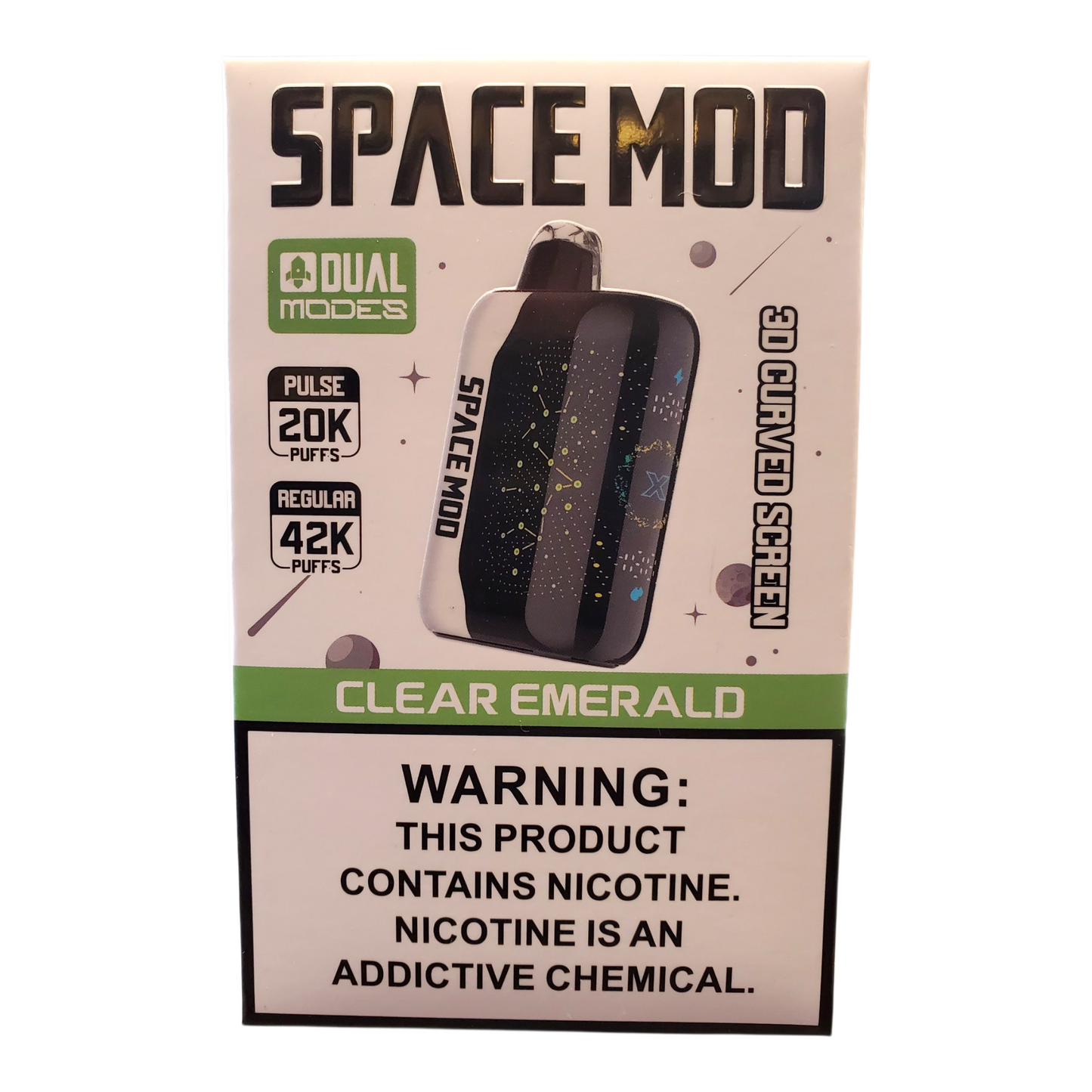 SPACE MOD CLEAR EMERALD 3% 42K