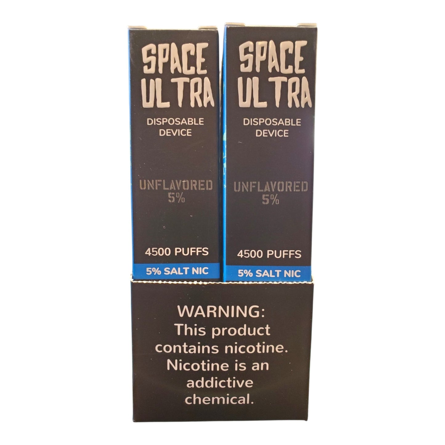 Space Ultra Unflavored 5% 4500 Puffs