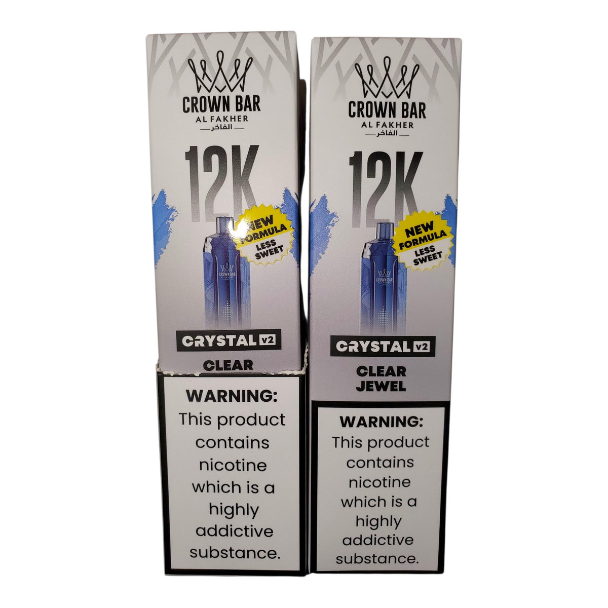 MA-CROWN BAR AL FAKHER CRYTAL V2 5MG CLEAR JEWEL 12K 0.5%