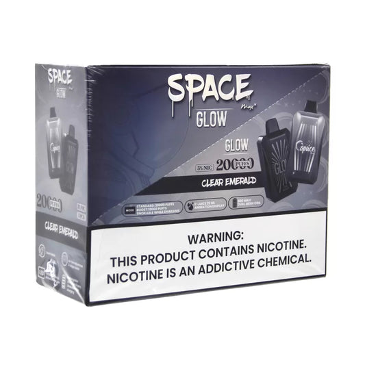 Space Max Glow Clear Emerald 5% 20000 Puffs