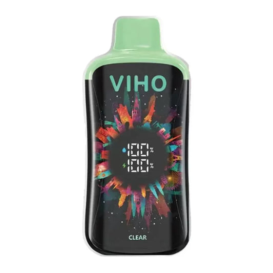 VIHO SUPERCHARGE PRO 20000 PUFFS 5% CLEAR
