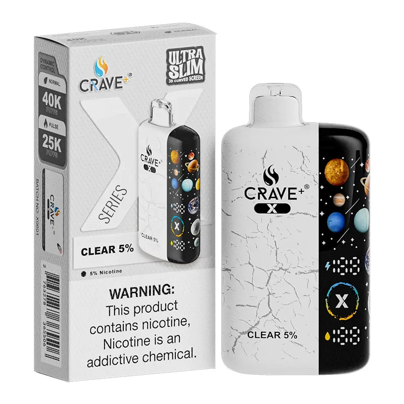 CRAVE ULTRA SLIM CLEAR 5%  40000PF