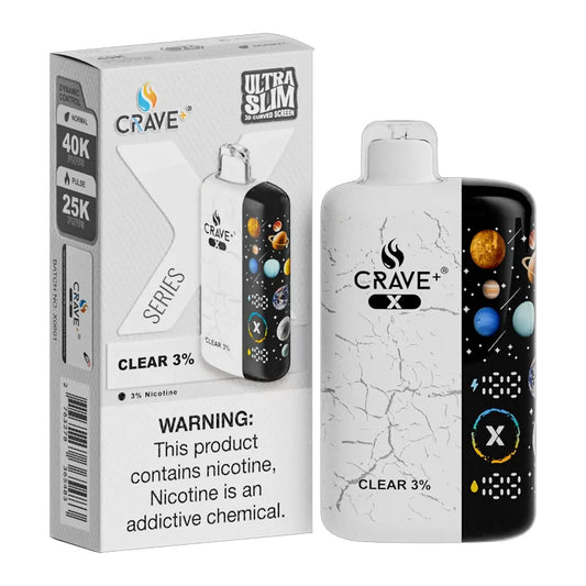 CRAVE ULTRA SLIM CLEAR 3%  40000PF