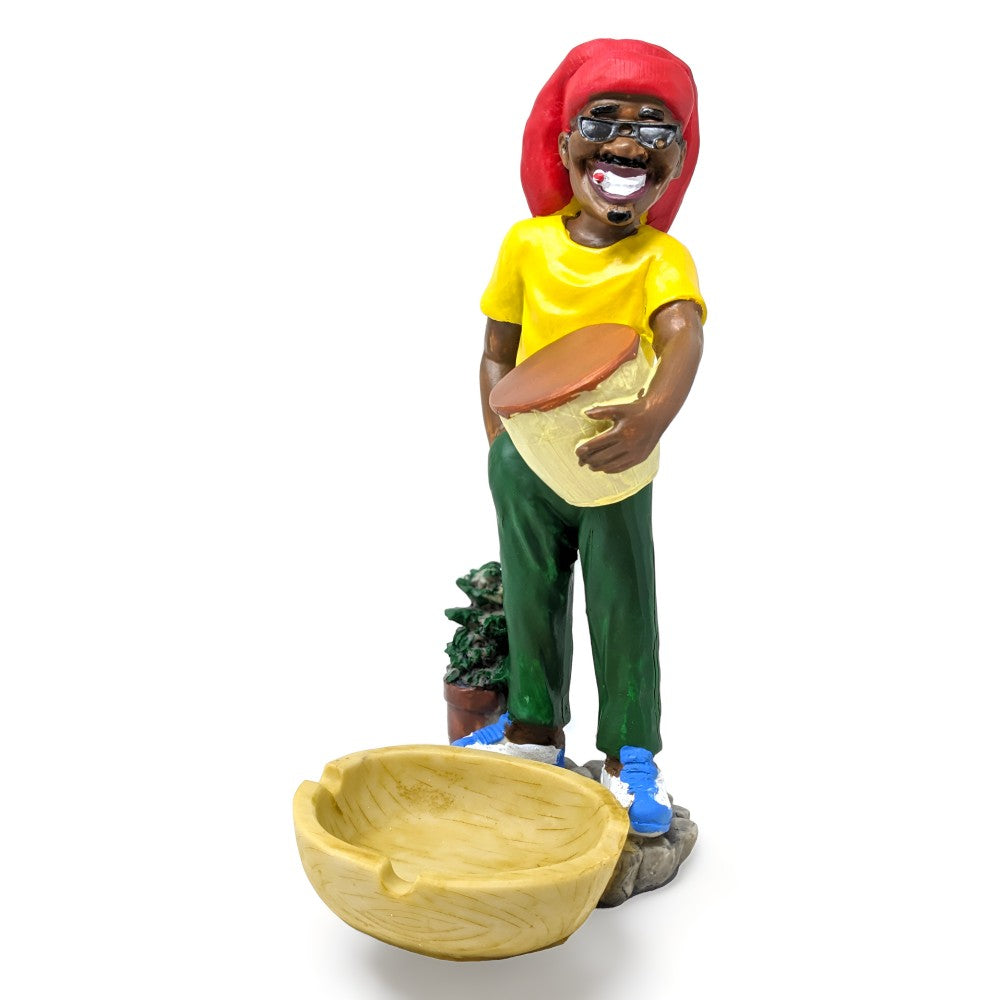 Rasta Resin Medium Ashtray