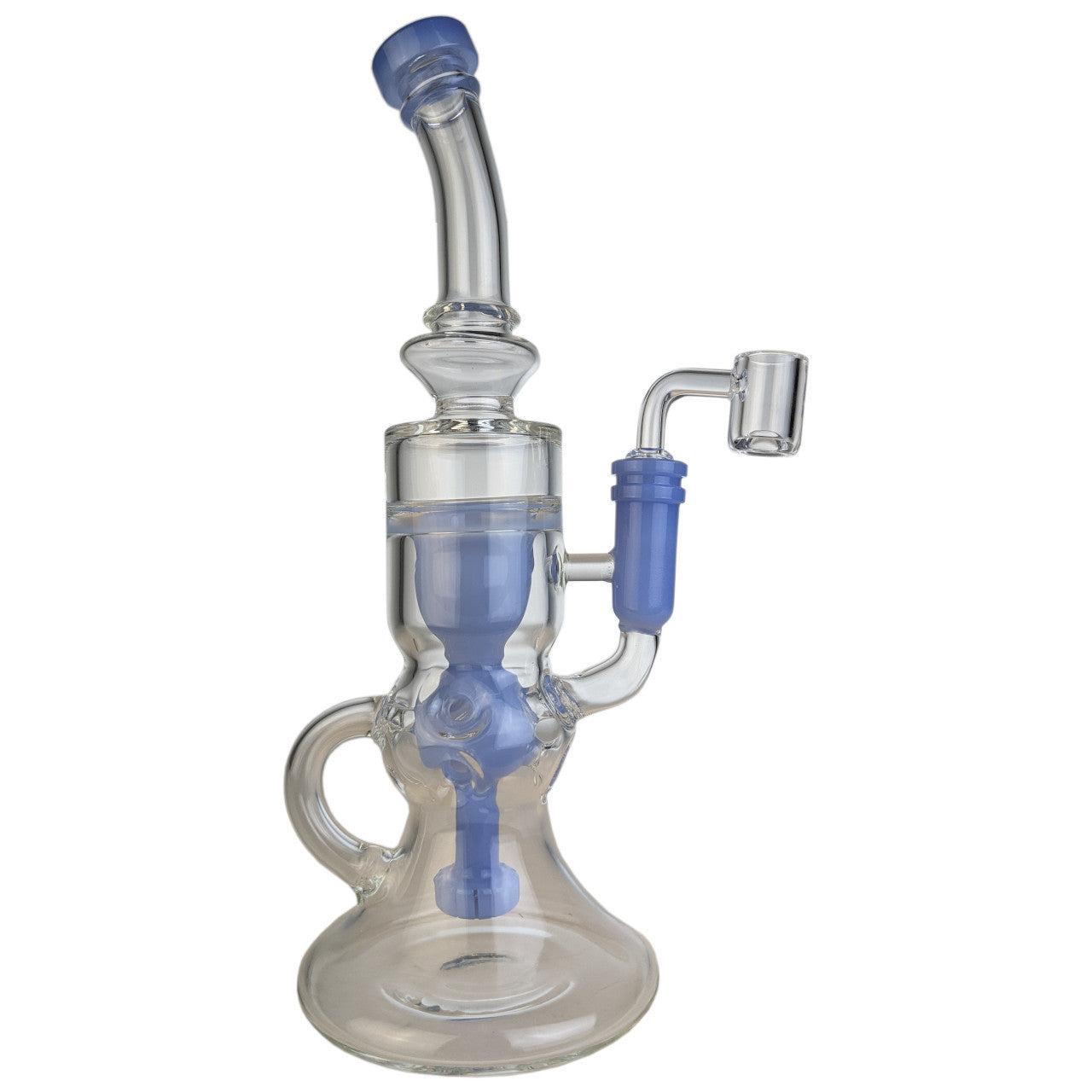 11" Swiss Showerhead Incycler Water Pipe - with 14M Banger