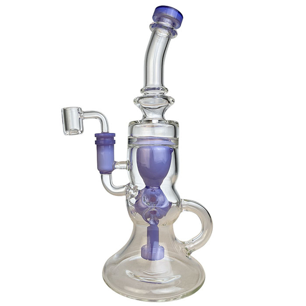 11" Swiss Showerhead Incycler Water Pipe - with 14M Banger