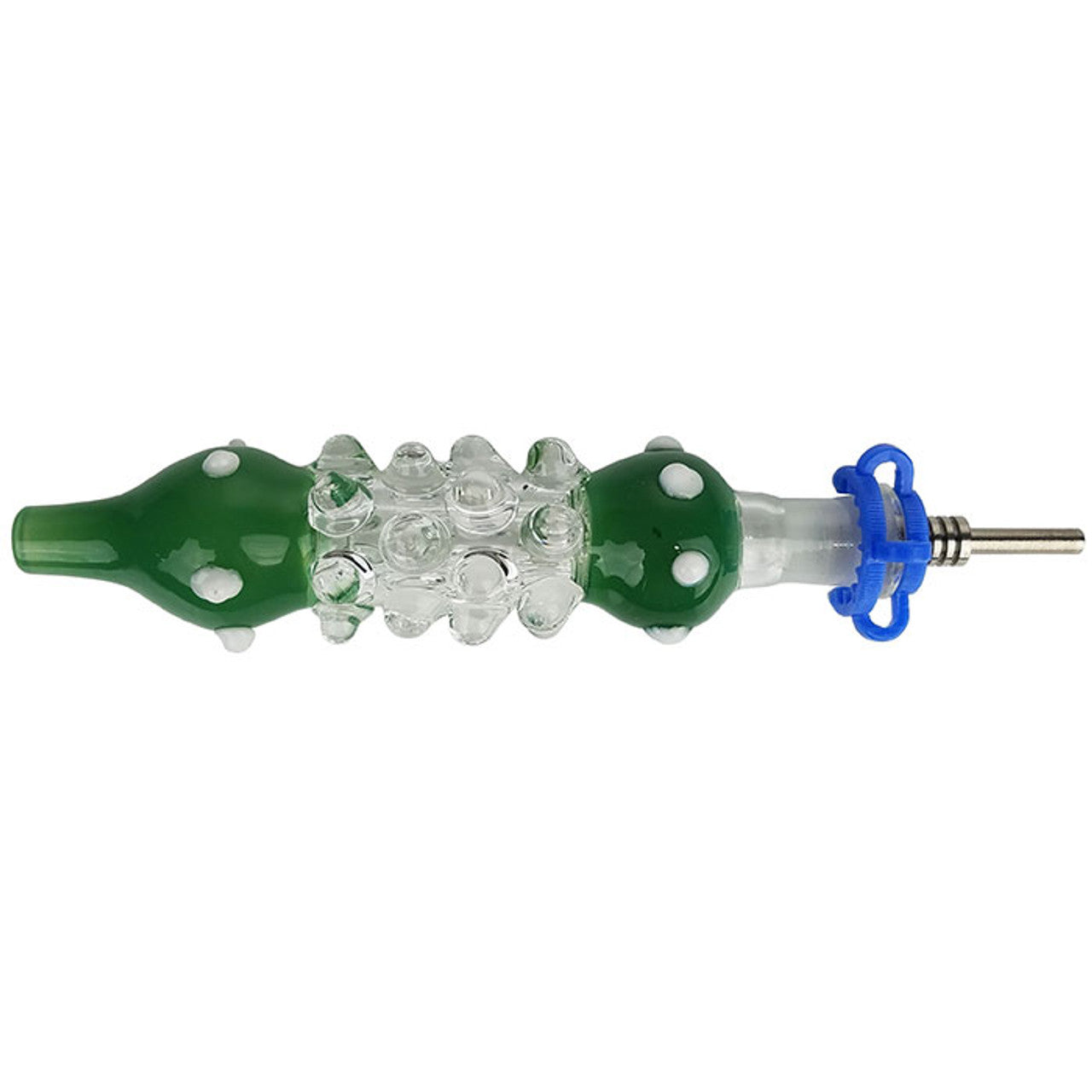 4" Color Dot Work Nectar Pipe - with 10M Tip