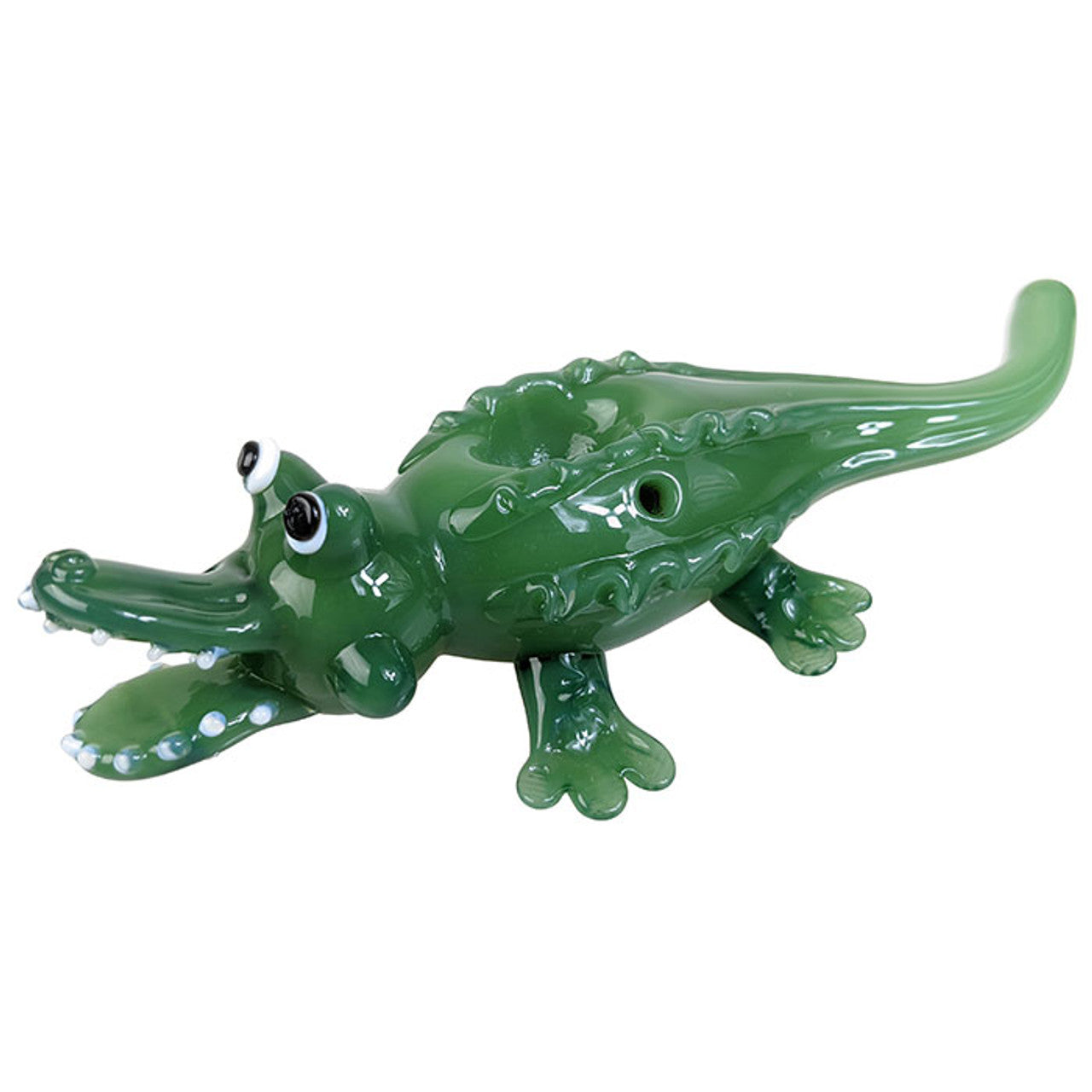 6.7" Crocodile Hand Pipe