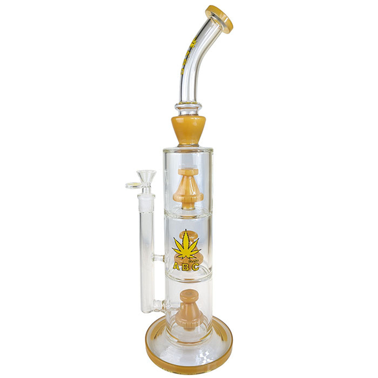 ABC - 17" Triple Dome Water Pipe - with 14M Bowl & 4mm Banger