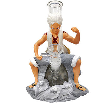 8" Clay Pirate Water Pipe - with 14M Bowl