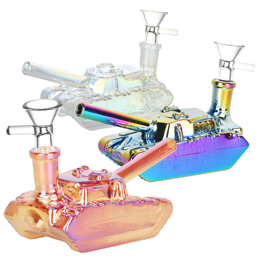 Friendly Fire Tank Bubbler | 5.5" | 14mm F | Colors Vary