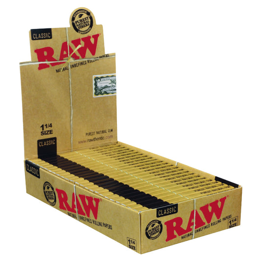 RAW - Classic 1¼ Box24 Book Rolling Papers
