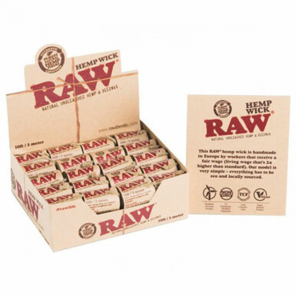 RAW - Hempwick 10ft European Edition