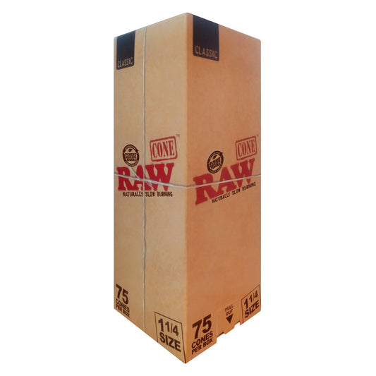 RAW® - Classic Pre-Rolled Cone 1¼ - Box of 75